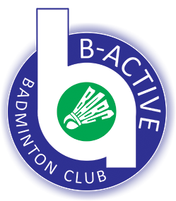B-ACTIVE Badminton Club logo